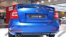 Prelungire RS lip buza bara spate Skoda Octavia 2 ...