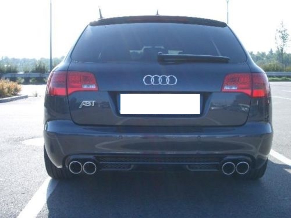Prelungire S-Line bara spate Audi A6 C6 4F ABT Avant RS6 S6 2004-2008 v1