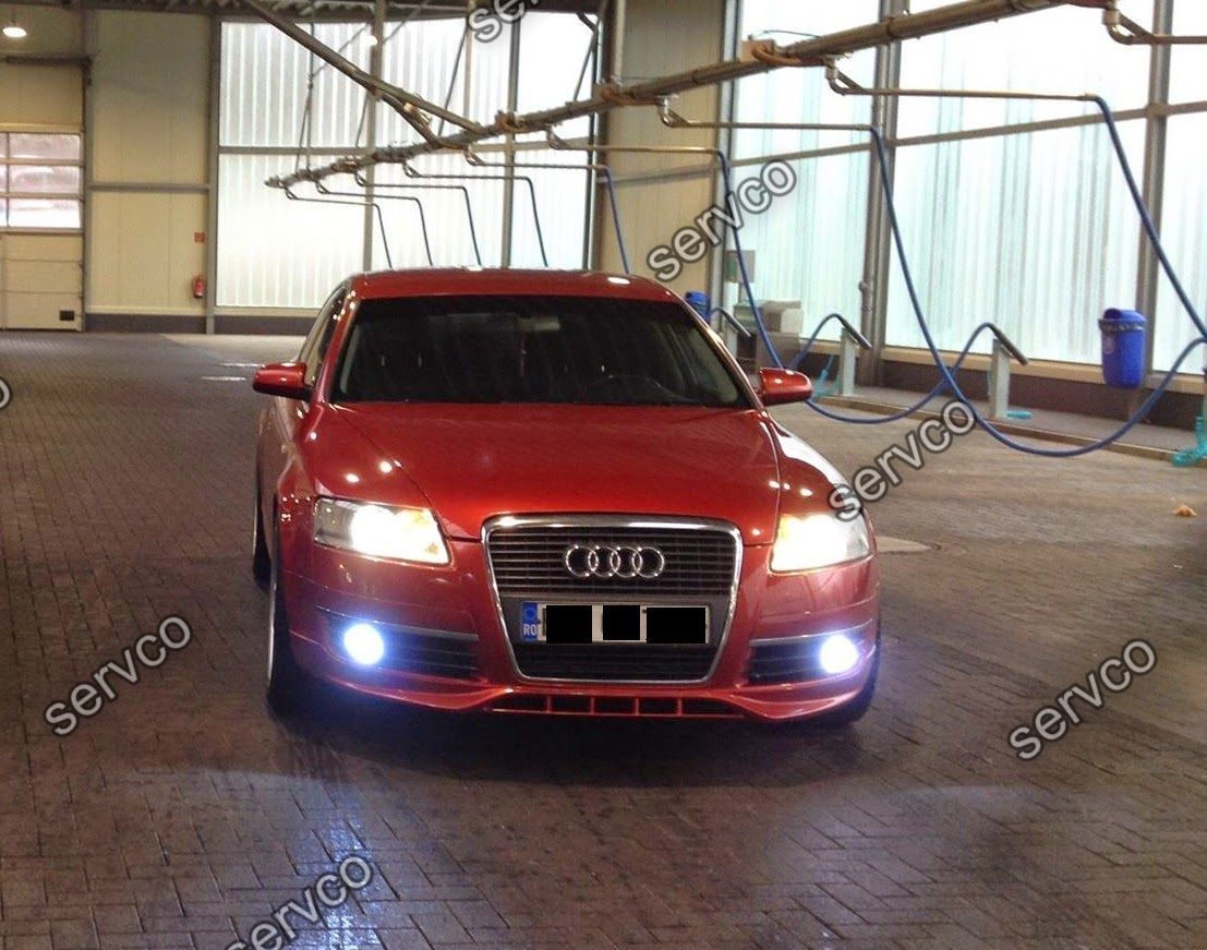 Prelungire S line tuning sport bara fata Audi A6 C6 4F S6 RS6 v1