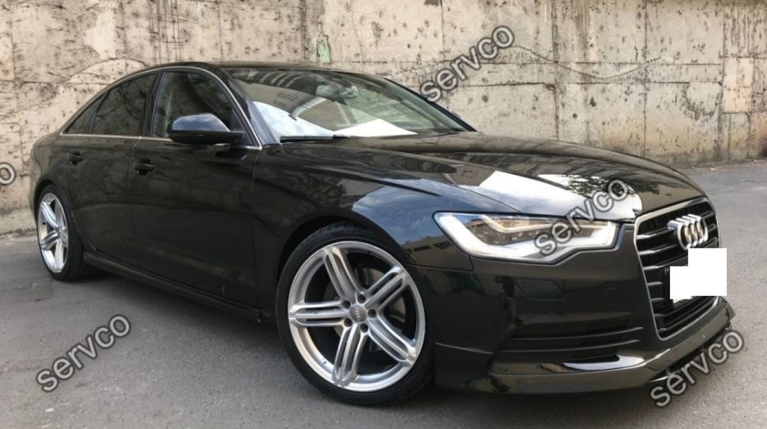 Prelungire Sline bara fata Audi A6 4G C7 ABT S6 Rs6 2011-2014 v1