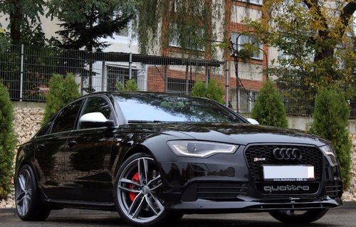 Prelungire Sline bara fata Audi A6 4G C7 ABT S6 Rs6 2011-2014 v1