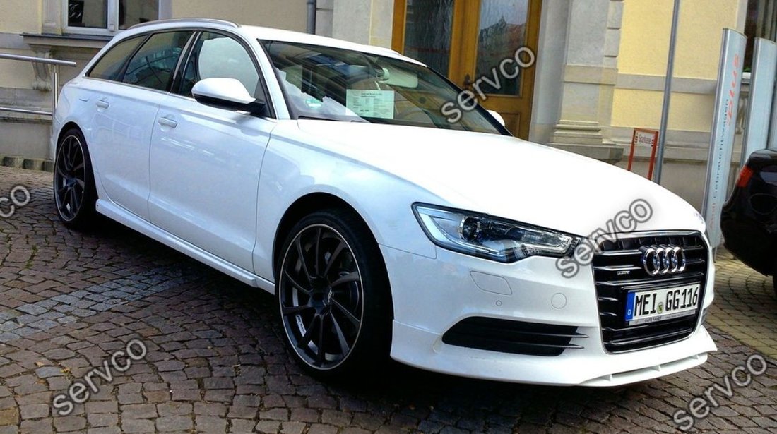 Prelungire Sline bara fata Audi A6 4G C7 ABT S6 Rs6 2011-2014 v1