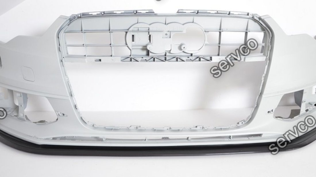 Prelungire Sline bara fata Audi A6 C7 2012-2014 v4