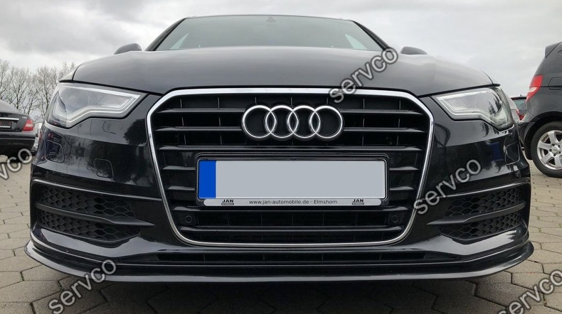 Prelungire Sline bara fata Audi A6 C7 2012-2014 v4