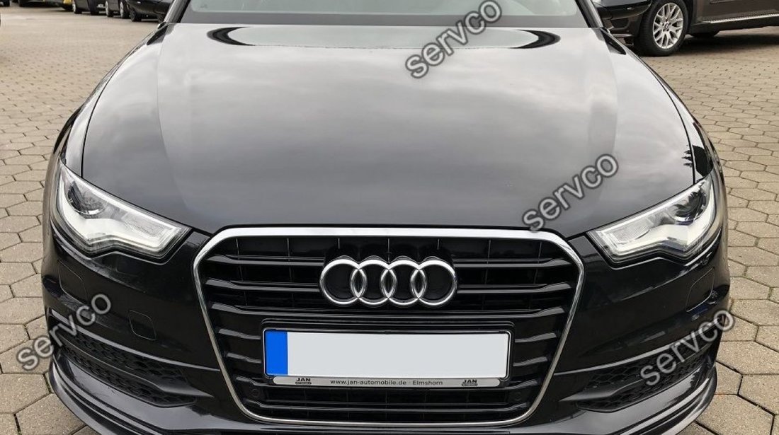 Prelungire Sline bara fata Audi A6 C7 2012-2014 v4