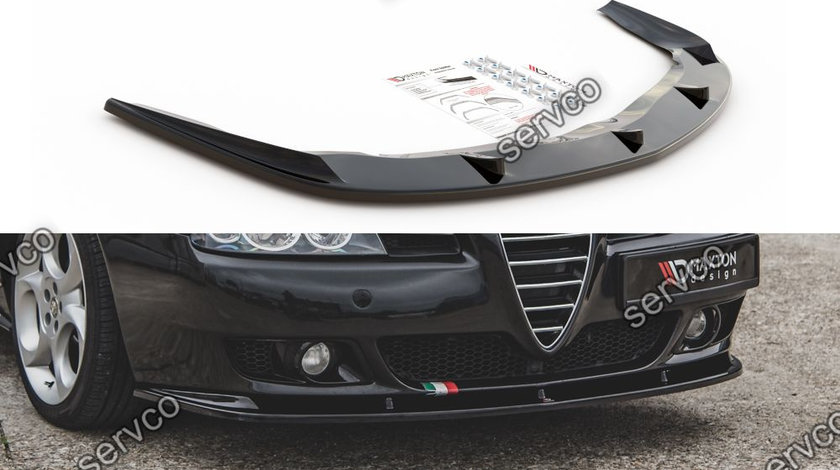 Prelungire splitter bara fata Alfa Romeo 156 Facelift 2003-2006 v2 - Maxton Design