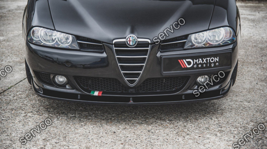 Prelungire splitter bara fata Alfa Romeo 156 Facelift 2003-2006 v2 - Maxton Design