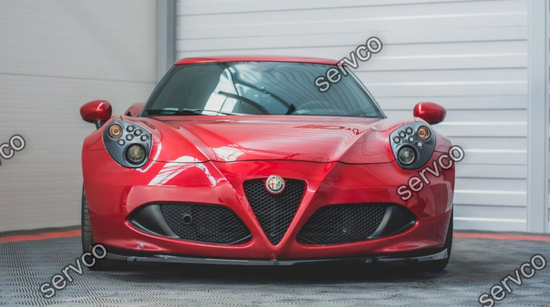 Prelungire splitter bara fata Alfa Romeo 4C 2013-2017 v1 - Maxton Design