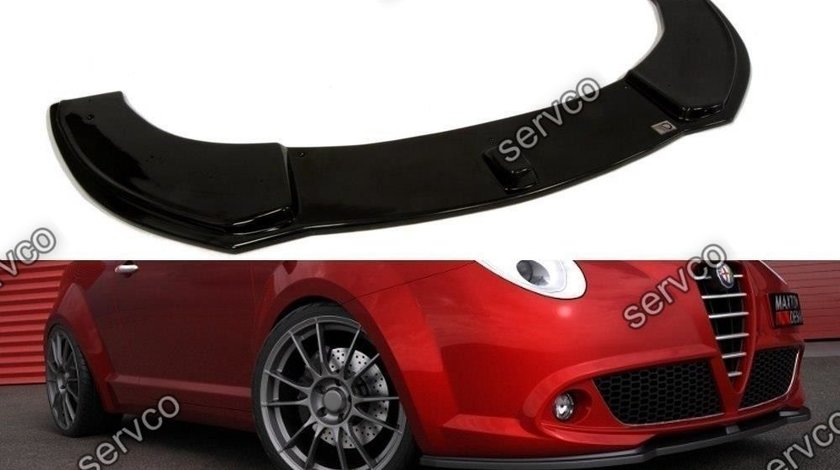 Prelungire splitter bara fata Alfa Romeo Mito 2008-2015 v1 - Maxton Design