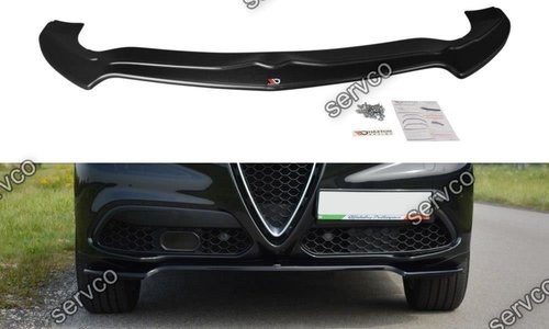Prelungire splitter bara fata Alfa Romeo Stelvio 2016- v1 - Maxton Design