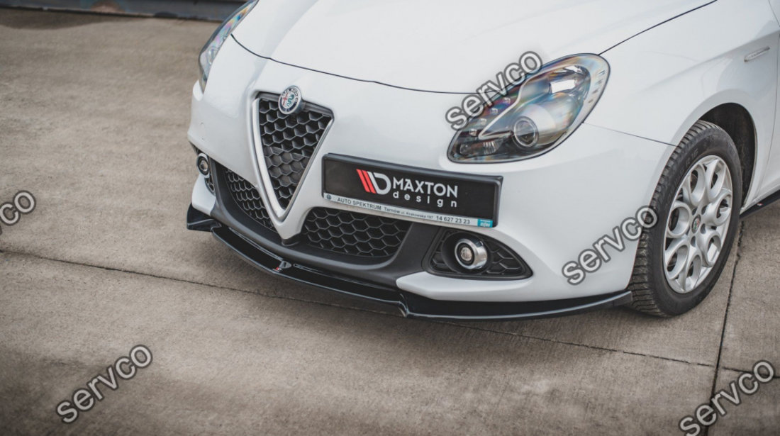 Prelungire splitter bara fata Alfa Romeo Giulietta Facelift 2016-2020 v3 - Maxton Design