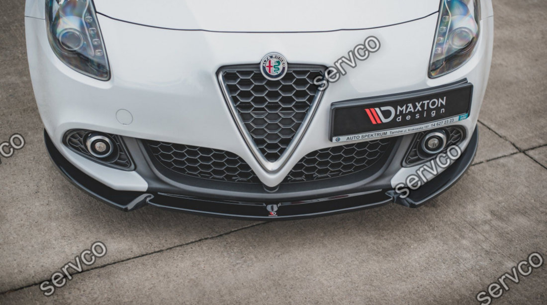 Prelungire splitter bara fata Alfa Romeo Giulietta Facelift 2016-2020 v3 - Maxton Design