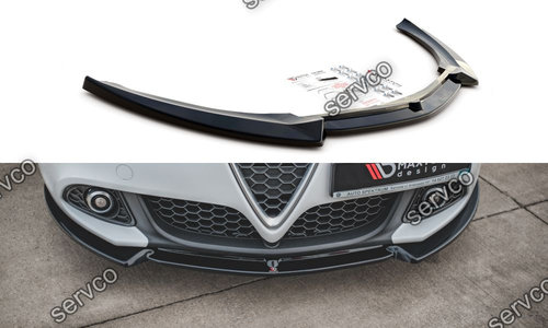 Prelungire splitter bara fata Alfa Romeo Giulietta Facelift 2016-2020 v3 - Maxton Design
