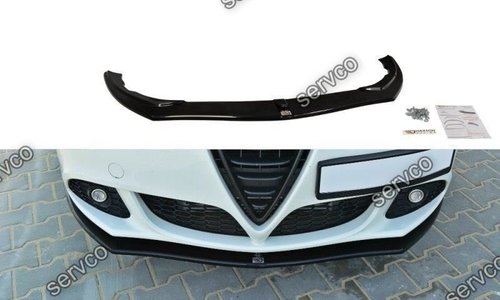 Prelungire splitter bara fata Alfa Romeo Giulietta 2010- v1 - Maxton Design