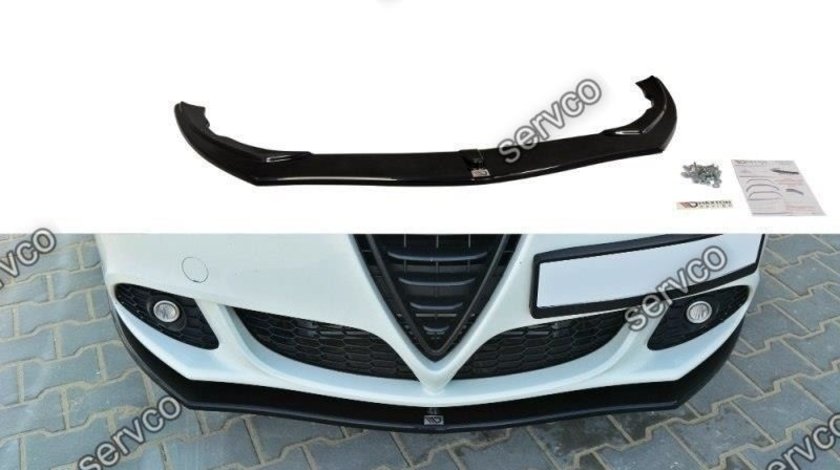 Prelungire splitter bara fata Alfa Romeo Giulietta 2010- v1 - Maxton Design