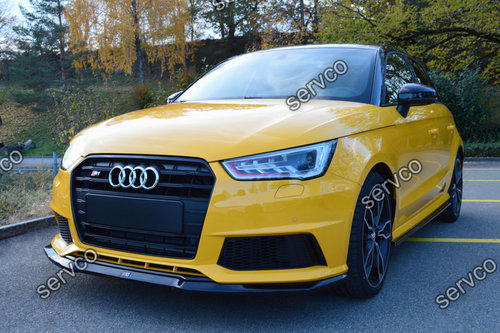 Prelungire splitter bara fata Audi A1 S1 Mk1 8X 2015-2018 v1 - Maxton Design