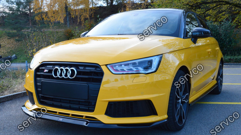 Prelungire splitter bara fata Audi A1 S1 Mk1 8X 2015-2018 v1 - Maxton Design