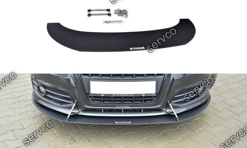 Prelungire splitter bara fata Audi A3 S3 8P Facelift 2009-2012 v3 - Maxton Design