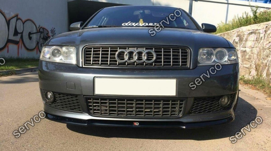Prelungire splitter bara fata Audi A4 B6 S-Line 2000-2006 v1 - Maxton Design
