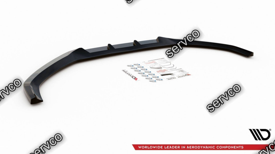 Prelungire splitter bara fata Audi A4 B9 2015-2019 v13 - Maxton Design