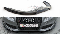 Prelungire splitter bara fata Audi A4 RS4 B7 2006-...