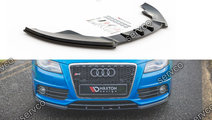 Prelungire splitter bara fata Audi A4 S4 B8 2008-2...