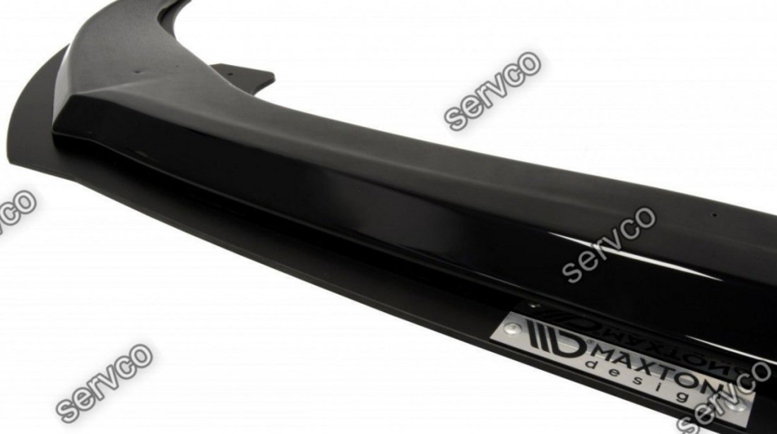 Prelungire splitter bara fata Audi A6 C7 4G S-Line 2011-2014 v5 - Maxton Design