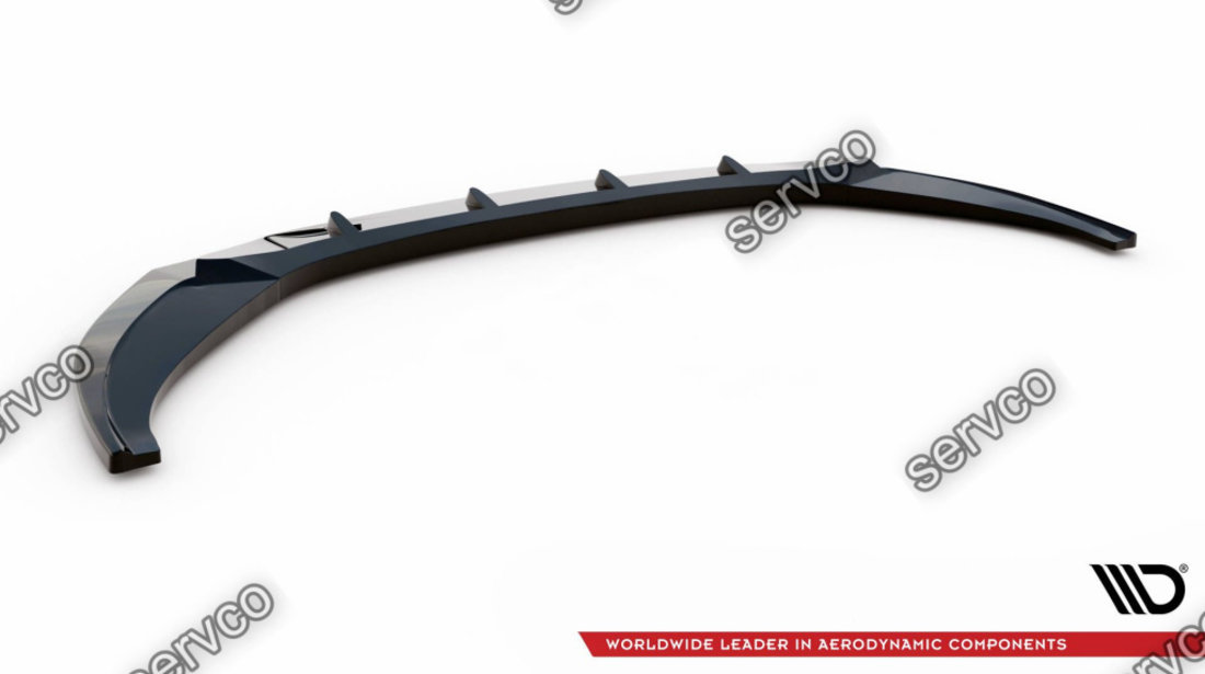 Prelungire splitter bara fata Audi A6 C8 2019- v12 - Maxton Design