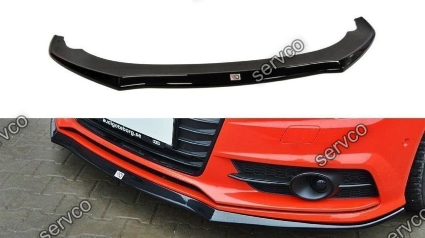 Prelungire splitter bara fata Audi A7 4G8 S-line Facelift 2014-2017 v3