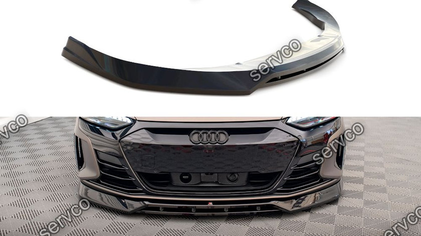 Prelungire splitter bara fata Audi e-Tron GT / RS GT RS Mk1 2021- v3 - Maxton Design