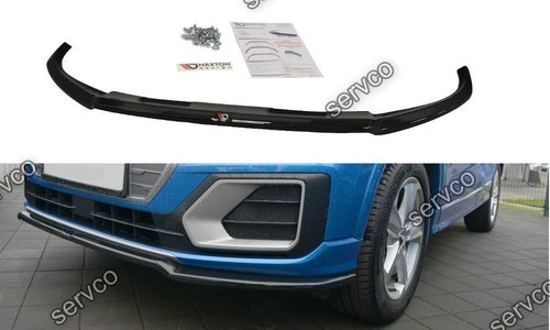 Prelungire splitter bara fata Audi Q2 2017-v1 - Maxton Design