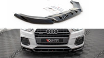 Prelungire splitter bara fata Audi Q3 S-Line 8U Fa...