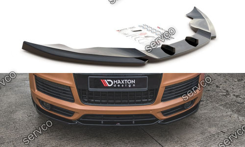Prelungire splitter bara fata Audi Q7 S-Line 2005-2009 v2 - Maxton Design