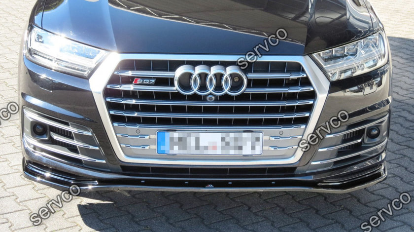 Prelungire splitter bara fata Audi Q7 SQ7 Mk2 2016- v1 - Maxton Design