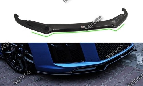 Prelungire splitter bara fata Audi R8 Mk2 2015- v6 - Maxton Design