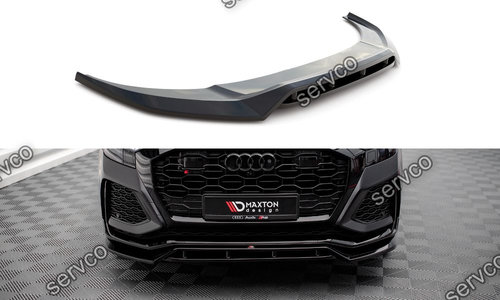 Prelungire splitter bara fata Audi RSQ8 Mk1 2019- v4 - Maxton Design