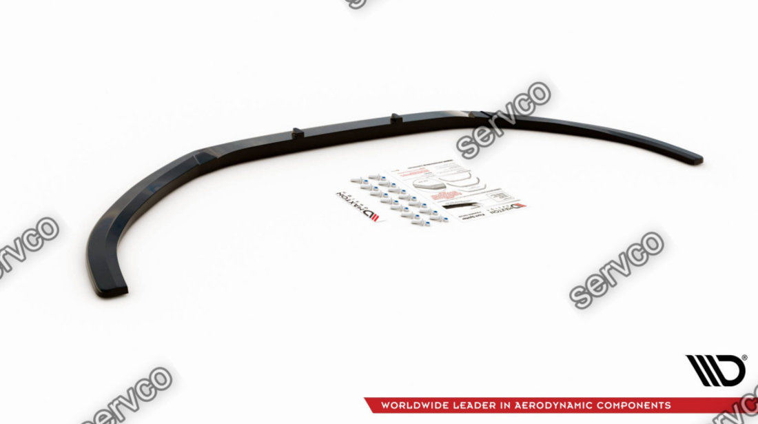 Prelungire splitter bara fata Audi S3 A3 S-Line 8V 2013-2016 v14 - Maxton Design