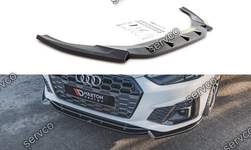 Prelungire splitter bara fata Audi S5 A5 S-Line F5 Facelift 2019- v14 - Maxton Design