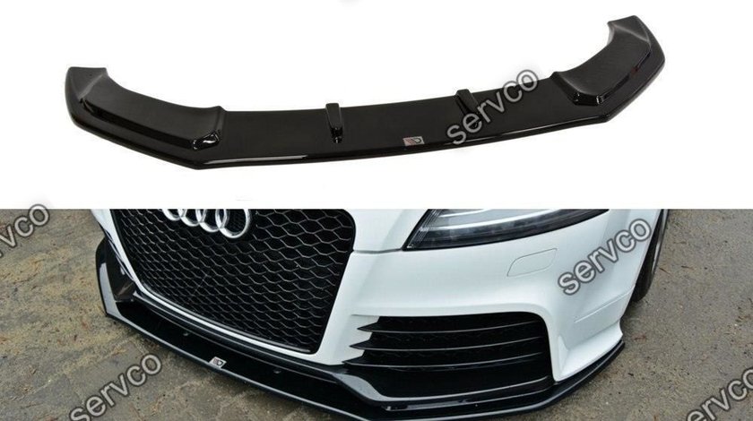 Prelungire splitter bara fata Audi T Mk2 8J RS 2009-2014 v4 - Maxton Design