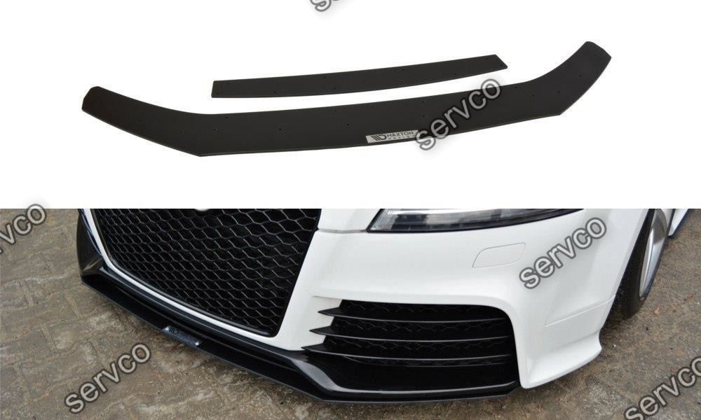 Prelungire splitter bara fata Audi TT Mk2 8J RS 2009-2014 v2 - Maxton Design