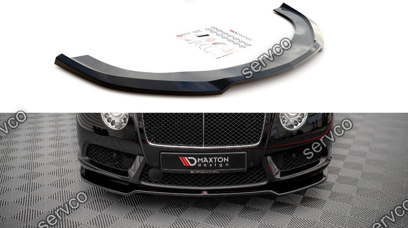 Prelungire splitter bara fata Bentley Continental GT V8 S Mk2 2014-2016 v2 - Maxton Design