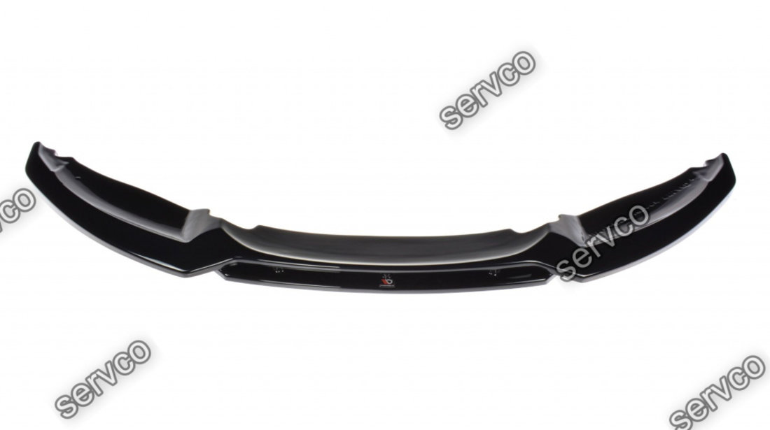 Prelungire splitter bara fata Bmw Seria 1 E81 E87 M-Pachet Facelift 2008-2012 v3 - Maxton Design