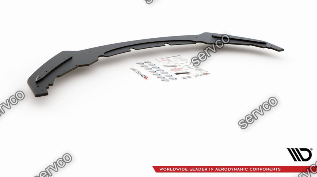 Prelungire splitter bara fata Bmw Seria 1 F20 M135i 2011-2015 v7 - Maxton Design