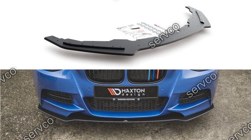 Prelungire splitter bara fata Bmw Seria 1 F20 M135i 2011-2015 v7 - Maxton Design