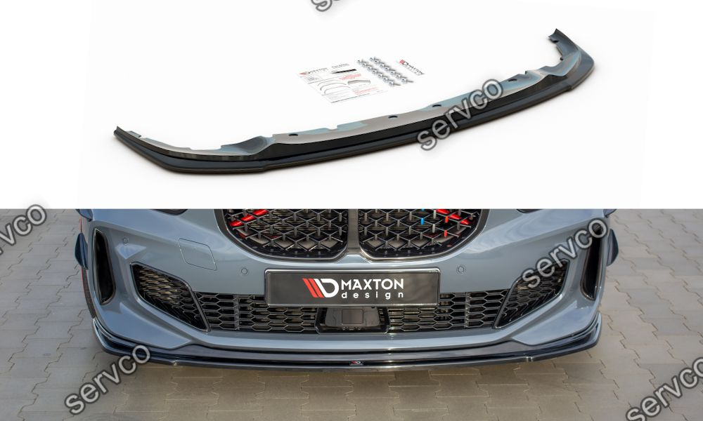 Prelungire splitter bara fata Bmw Seria 1 F40 M-Pachet 2019- v1 - Maxton Design