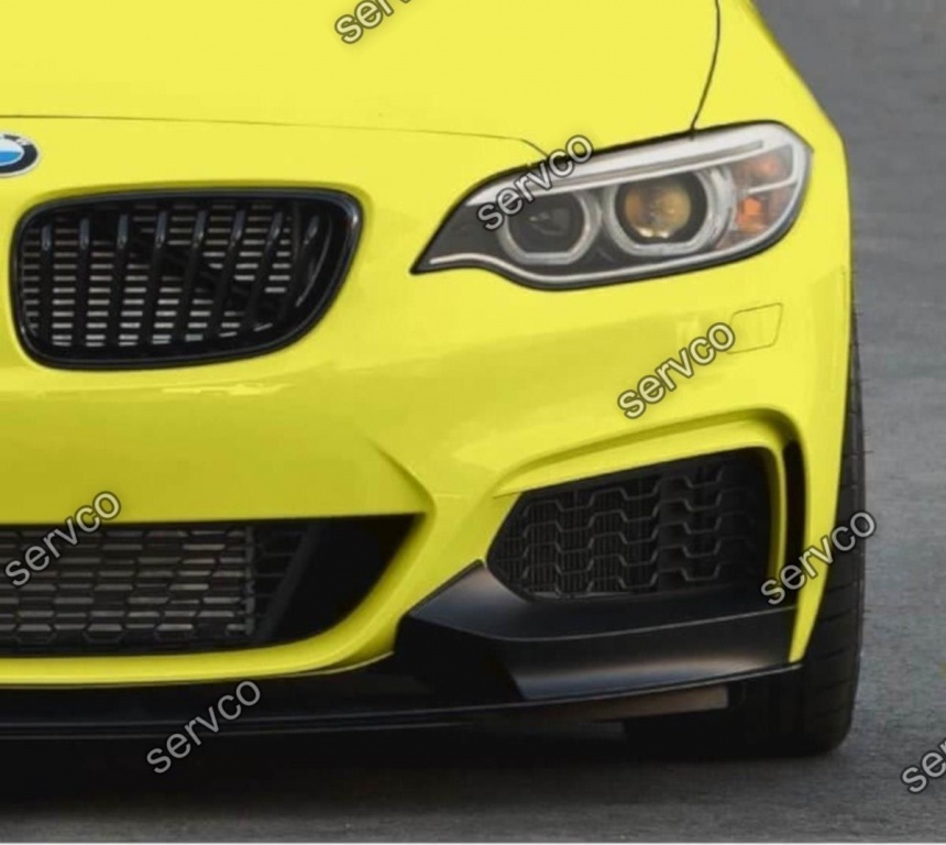 Prelungire splitter bara fata Bmw Seria 2 F22 F23 M-Pachet 2014- v1 - Maxton Design
