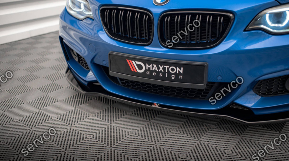 Prelungire splitter bara fata Bmw Seria 2 F22 M-Pachet 2013-2019 v2 - Maxton Design