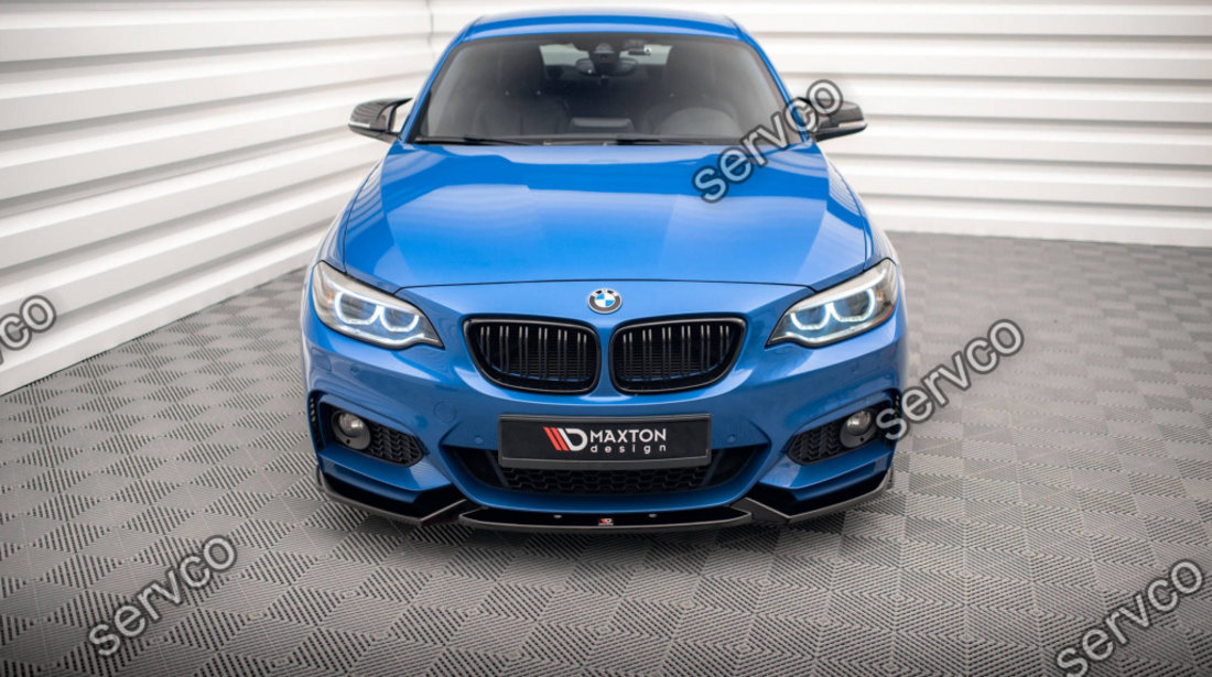 Prelungire splitter bara fata Bmw Seria 2 F22 M-Pachet 2013-2019 v3 - Maxton Design