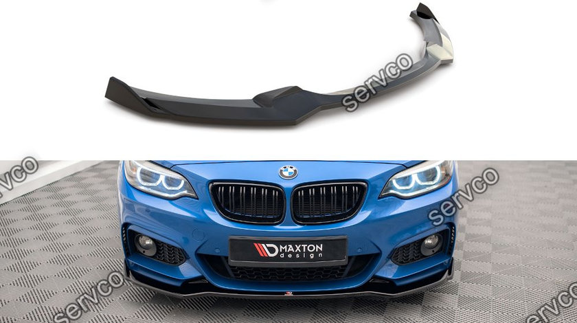 Prelungire splitter bara fata Bmw Seria 2 F22 M-Pachet 2013-2019 v2 - Maxton Design