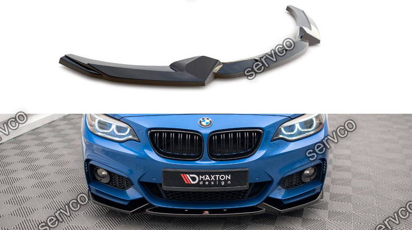 Prelungire splitter bara fata Bmw Seria 2 F22 M-Pachet 2013-2019 v3 - Maxton Design